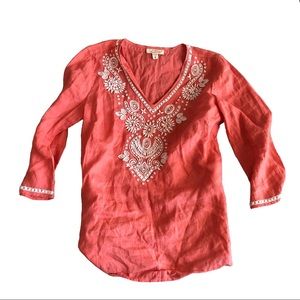 100% Linen Blouse